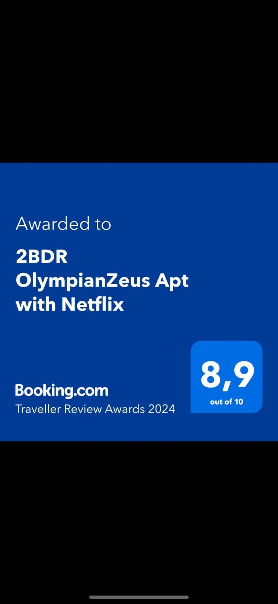 2Bdr Olympianzeus Apt With Netflix Афіни Екстер'єр фото